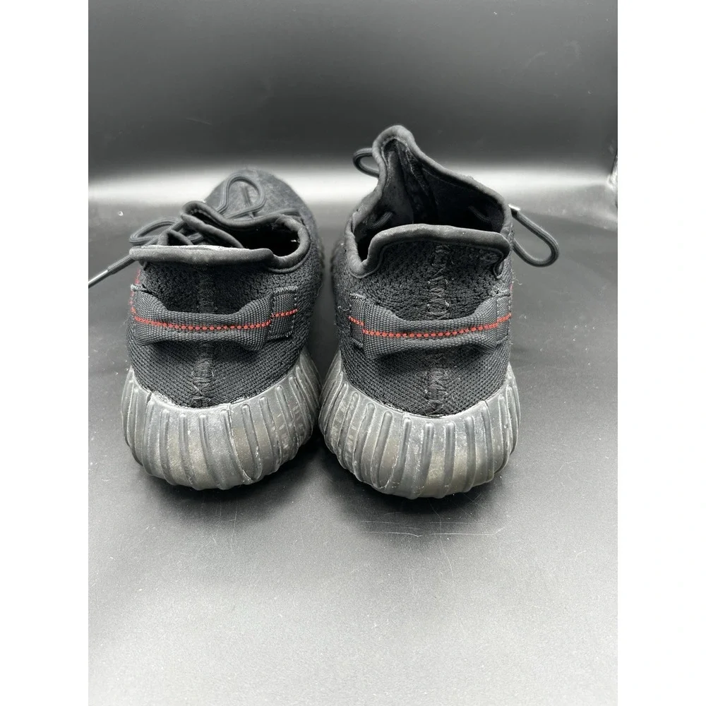 Adidas Yeezy Boost 350 V2 Bred Black Red CP9652 Mens Size 11.5 Low Top Sneaker